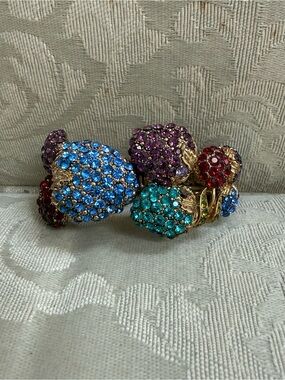 Vintage Butler and Wilson jeweled Fruit Bracelet